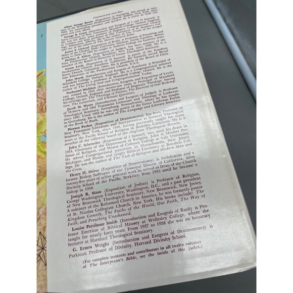 the interpreter's bible hardcover book volume 2 english copyright 1953 READ - Picture 4 of 6